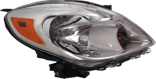 Vista 4 de Garage-Pro Faro lateral del conductor y del pasajero para Nissan Versa 2012-2014 halógeno con bombilla(s) CAPA Sedan Reemplaza# 260103AN0B 260603AN0B
