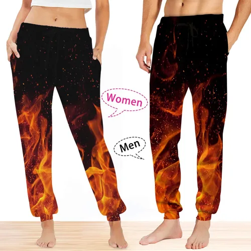 Vista 5 de Novedosos pantalones deportivos unisex con gráficos 3D de novedad, pantalones deportivos holgados y frescos S-XXL