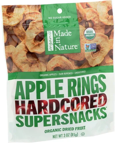 Vista 6 de Made In Nature Manzanas orgánicas, 3 oz