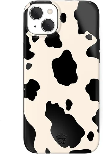 Vista 80 de VELVET CAVIAR Funda compatible con MagSafe para iPhone 15, probada en caídas de 10 pies, estampado de leopardo y amatista morada