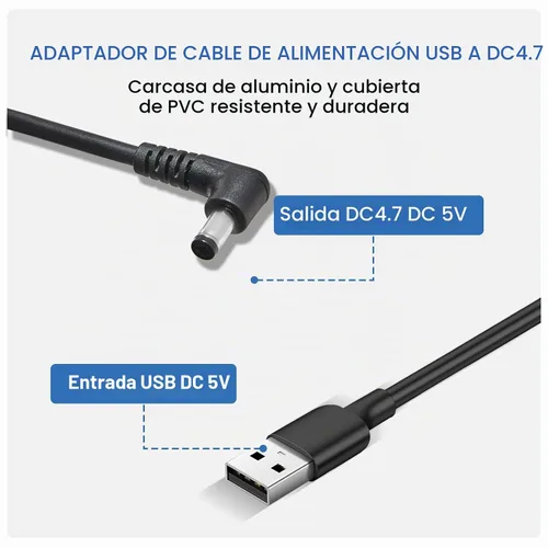Vista 4 de Anina Cable de alimentación USB de 3.2 pies, conector de cargador de 5 voltios para receptor de radios Sirius XM para SXVD1 (A), XDPIV1, XDPIV2