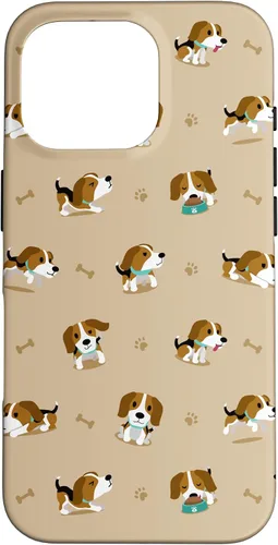 Vista 20 de Funda gráfica para iPhone 16 Dog Beagle Lover Cute Pet Women Girl Beagle