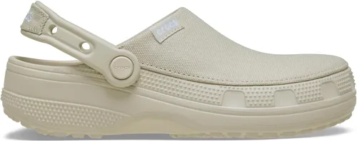 Vista 6 de Crocs Zuecos clásicos de lona elaborados unisex para hombres y mujeres