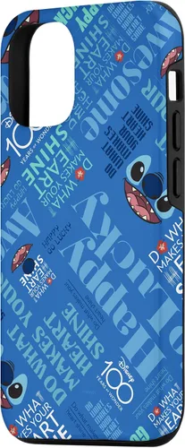 Vista 2 de Funda para iPhone 15 Disney 100 Stitch Smile Haz lo que hace que tu corazón brille D100