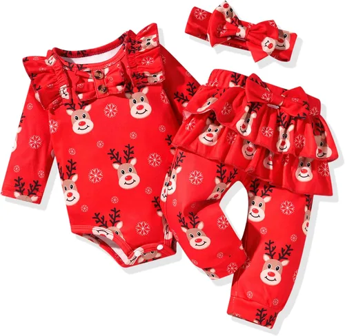 Vista 10 de Aalizzwell Conjunto de mameluco acanalado para bebés y niñas prematuros, para otoño e invierno Beige