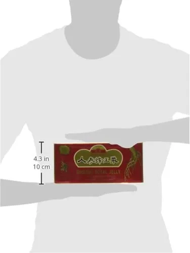 Vista 3 de Ginseng Products Ginseng y jalea real en una base de miel 10 viales, 0.02 libras