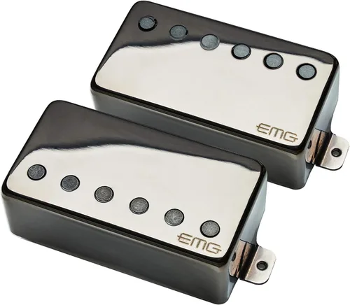 Vista 2 de EMG 57/66 TW Dual Mode Humbucker Pickup Set, Negro (7153.00)