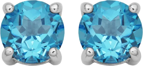 Vista 27 de Amazon Essentials Aretes redondos de plata de ley con piedra natal (anteriormente colección Amazon)
