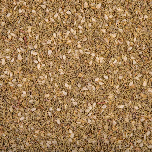 Vista 8 de McCormick Culinary Condimento Za'atar, 12.5 onzas, un recipiente de 12.5 onzas de mezcla de condimentos Zaatar, añade sabor de Oriente Medio a carne