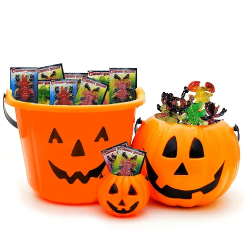 Vista 7 de Halloween Large Creepy Gummy Candy, Soft Chewy Gummy Candies, 4 Gummies per Pack (4 Large Gummies)