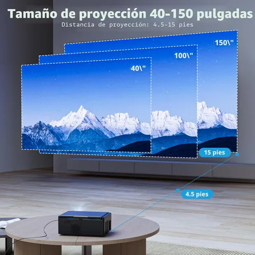 Vista 8 de Pequeño Smart TV, mini TV con pantalla táctil de 7 pulgadas, aplicaciones integradas, compatible con SD, WiFi, Bluetooth, USB, entrada HDMI, TV