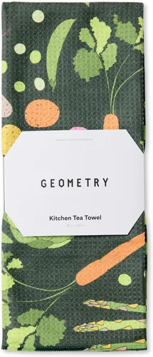 Vista 23 de GEOMETRY Paños de Cocina - Paños de Cocina de Secado Rápido para Cocina - Trapos de Cocina Premium con Geoweave - Juego de 3 Piezas Night Reeds