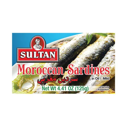 Vista 19 de Sultan Sardinas Marroquíes de Temporada en Aceite con Chiles, 100% Completamente Natural, Alta Proteína, Sin Aditivos, Sin Conservantes, Paleo