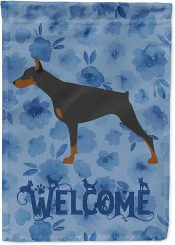 Vista 71 de Caroline's Treasures CK6175GF Affenpinscher - Bandera de bienvenida