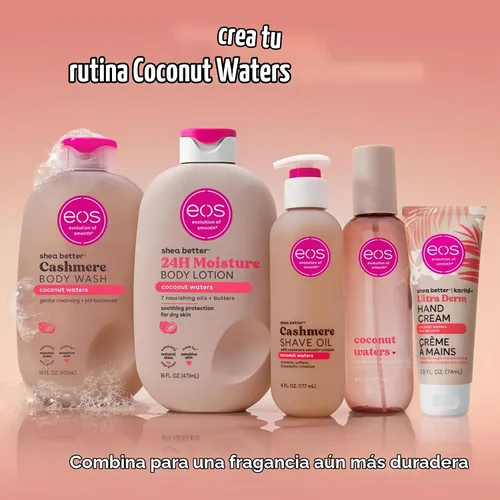 Vista 6 de eos Crema de manos Shea Better - Loción de manos de coco y cuidado de la piel Hidratación instantánea + protección duradera 2.5 onzas