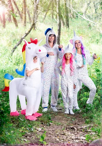 Vista 7 de Disfraz de unicornio mágico para mujer