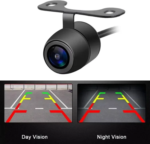 Vista 7 de Car Reverse Camera 7" Rear View Monitor Mirror Wireless Reverse Backup Camera Kit Replacement for Car Truck Van Car Rear Camera(Wireless Kit)(Camera