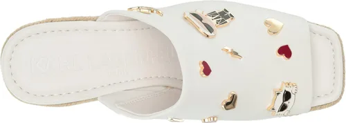 Vista 5 de Karl Lagerfeld Paris Women's Corissa Pins Wedge Fun Sandal