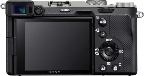 Vista 4 de Sony - Cámara sin espejo Alpha 7C de fotograma completo - Plata (renovada)