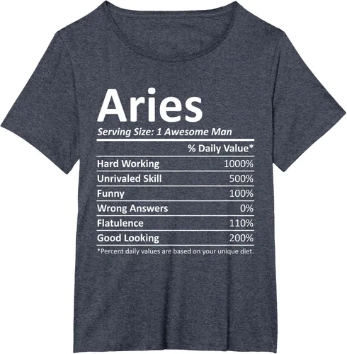 Vista 53 de ARIES Nutrition - Camiseta divertida de regalo con nombre personalizado para cumpleaños, Negro, S