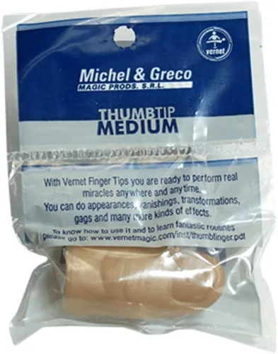 Vista 3 de Thumb Tip Medium (Vinilo) por Vernet - Truco de Vernet Magic