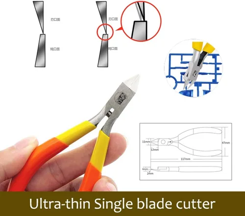 Vista 2 de Sharp Nipper - Alicates de corte lateral puntiagudo