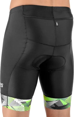 Vista 7 de Triathlon Shorts Mens - Padded Tri Shorts Mens Triathlon Shorts - 2 Pocket FX Triathalon Shorts, Medium Compression