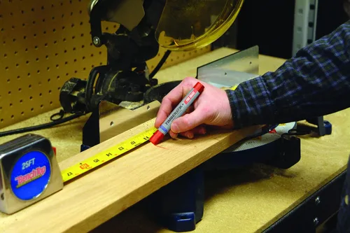 Vista 5 de LA-CO INDUSTRIES 80351 - Crayón para madera, amarillo, 12 unidades por paquete