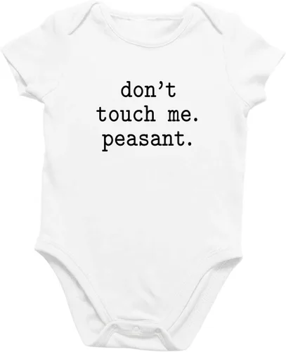 Vista 25 de Printique Body unisex orgánico certificado GOTS para bebés de 0 a 18 meses - Citas divertidas