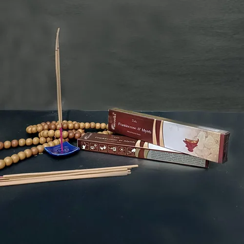 Vista 7 de ARO VATIKA Vedic Natural Masala 144 varillas de incienso en paquete de 12 Enrolladas a mano en la India Lo mejor para oración, meditación