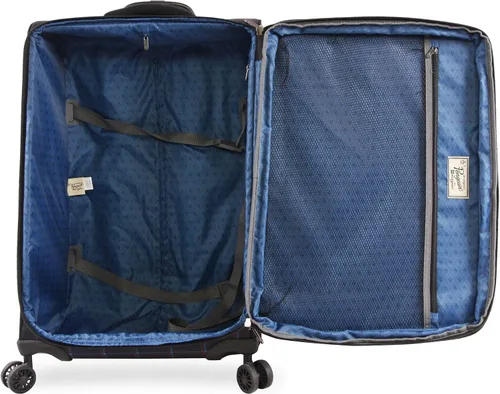 Vista 3 de Original Penguin - Juego de equipaje de 3 piezas Azul marino a cuadros OP-EV-2600-3-NYPD