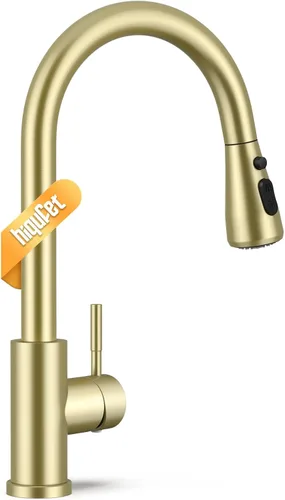 Vista 8 de Hiqufet Grifos de agua potable para fregadero de cocina, grifo de filtro de agua de acero inoxidable para ósmosis inversa o sistema de filtración