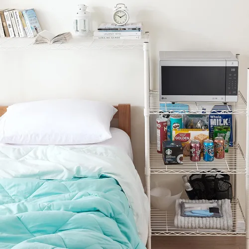 Vista 3 de DormCo Suprima® Estantería Ajustable - The Shelf Supreme - Blanco