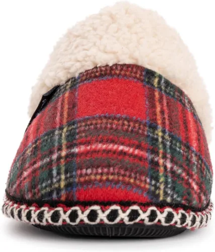 Vista 2 de MUK LUKS Pantuflas Frida Scuff para mujer