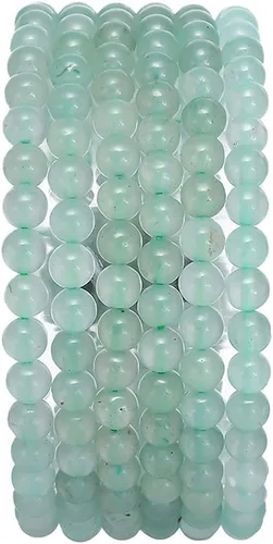 Vista 72 de BEADIA Cuentas redondas de jade africano natural de piedra suelta semipreciosas para hacer joyas 4MM 38cm/hebra
