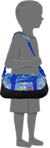 Vista 7 de Wildkin - Bolsa de viaje para niños y niñas tamaño equipaje y perfecto para la práctica después de la escuela o un fin de semana o viaje nocturno