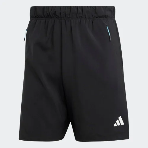 Vista 5 de adidas Pantalones cortos de entrenamiento Trainicons 3 Stripe para hombre