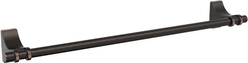 Vista 25 de Amerock BH36053G10 Barra de toalla de níquel cepillado Toallero de 457 mm Davenport Porta toallas de baño Accesorios de baño Accesorios