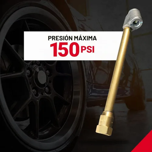 Vista 8 de Mandril de Aire de Doble Cabezal, FNPT de 1/4 de Pulgada, Mandril de Aire para Neumáticos para Medidor de Inflado de Neumáticos y Compresor de Aire