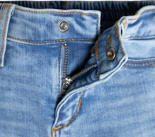 Vista 5 de Gerber Vaqueros de mezclilla elásticos de pierna recta para bebé