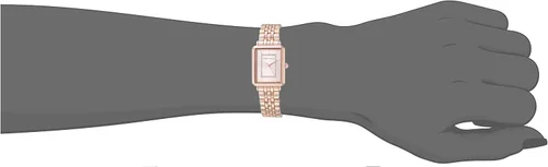 Vista 4 de Anne Klein Reloj de pulsera acentuado con purpurina para mujer
