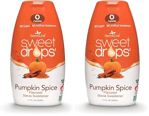 Vista 8 de SweetLeaf Sweet Drops - Botella exprimible con sabor a calabaza de 1.7 onzas (paquete de 3)