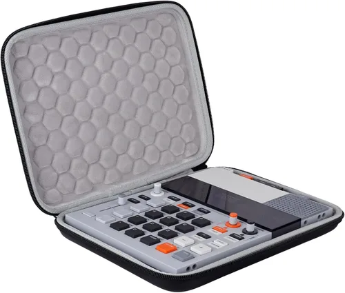 Vista 11 de Bolsa de transporte para controlador MIDI Banworks de poliuretano con carcasa rígida, ajuste personalizado para Ableton Push 3
