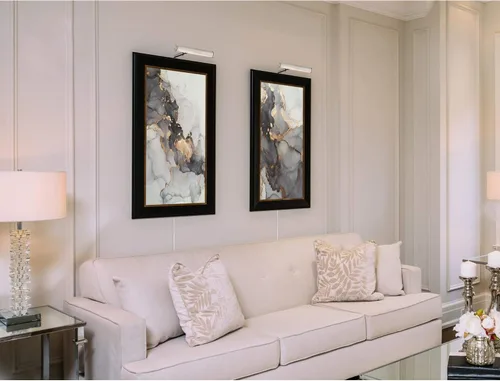 Vista 4 de Westinghouse 7500800 - Luz LED ajustable de 2 W, acabado de níquel cepillado, 3000 K