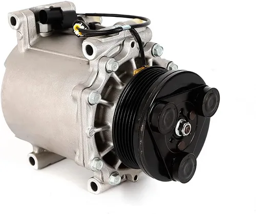 Vista 4 de Compresor de aire acondicionado con embrague para Mitsubishi Eclipse 2.4L 2000 2001 2002 2003 2004 2005 CO 10596AC A/C Aire acondicionado compresor