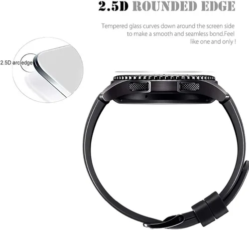 Vista 3 de Superior ZRL 9H 2.5D - Protector de pantalla de cristal templado para Samsung Gear S3