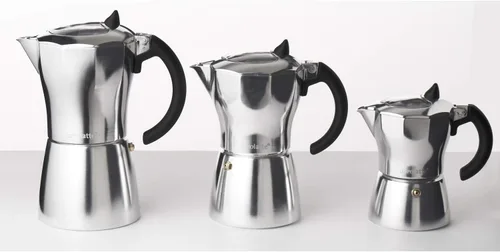 Vista 7 de aerolatte Moka - Cafetera espresso para estufa, capacidad de 9 tazas