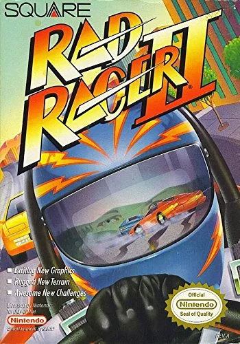 Vista 2 de Rad Racer 2-(NES)Nintendo-Video Game