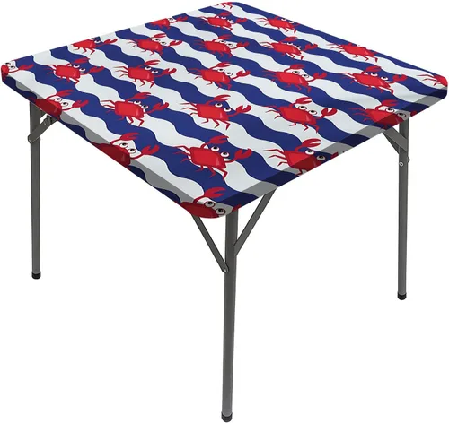 Vista 18 de Mantel cuadrado con estampado de vaca, puntos a rayas blancas y negras con estilo abstracto, para mesa de comedor cuadrada, se adapta a mesas de 24