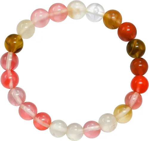 Vista 415 de Amazing Gemstone Crystal Bracelet for Women Men's Gifts - Protection Healing Crystal Bracelet - 8mm Gemstone Beaded Stretchable Bracelet Pulseras